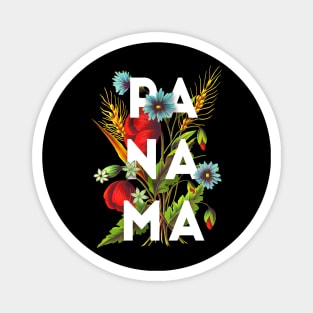 Panama Proud Flag, Panama gift heritage, Panamanian girl Boy Friend panameño Magnet
